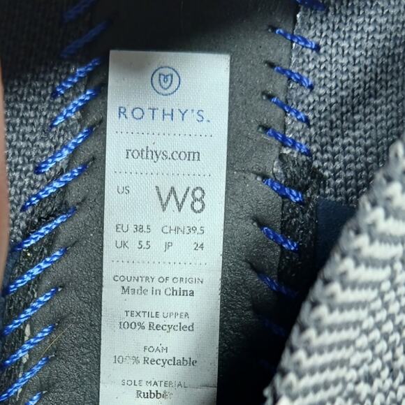Rothy's Round Toe Flats GUC size 8 S2538 - Picture 9 of 11